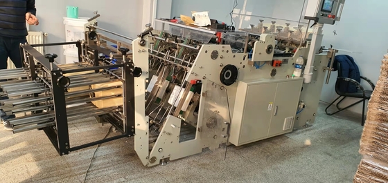 Automatische kartonnen erector hamburger / burger doos voedsel papier doos maken machine