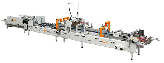 Machine voor het maken van kartonnen papieren dozen met servocontrole voor verbeterde precisie