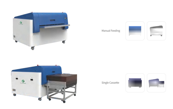 2400 dp A1 A2 thermische CTP-machine met inline punching en autoloader