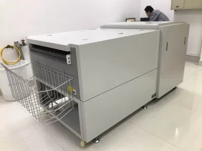 Grafische kunst Filmmachine Computer om CTF Laser Imagesetter te filmen