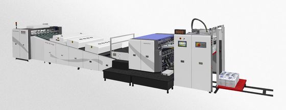 Hoge snelheid 9500 vellen / uur UV-coatingmachine met 720x1050 mm maximale coatinggrootte voor waterbasis en UV-lak