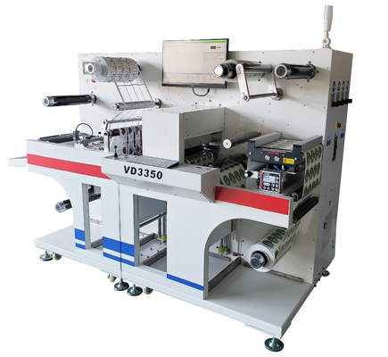 Automatische all-in-one digitale etiketten afwerkingsapparaat Etiketten die cutter met lamineren snijden en platen