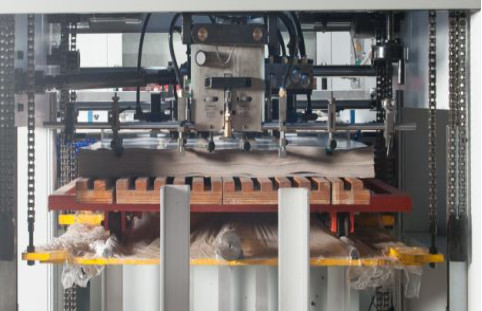 Automatische platte slijpmachine voor karton