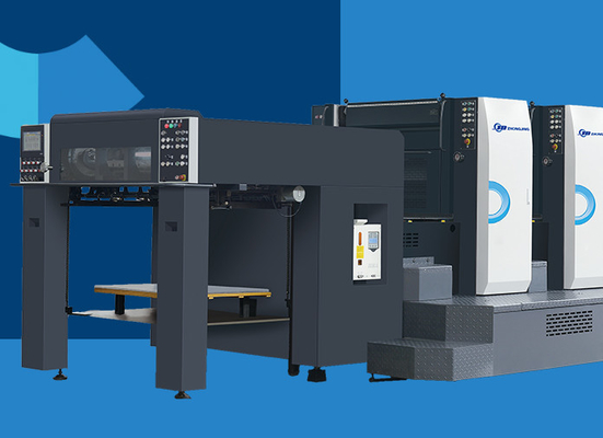 37kw motorvermogen 4 kleuren offset printer met max.feeder stapelhoogte 1180mm