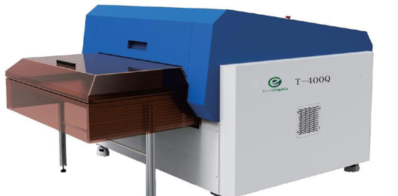 2400 Dpi thermische CTP-machine met inline punching en autoloader