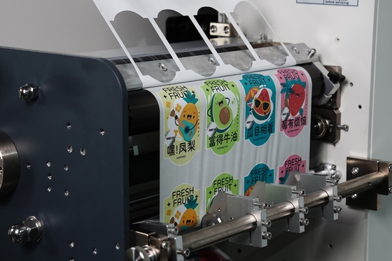Digitale papierknipmachine met snij- en terugspoelmachine