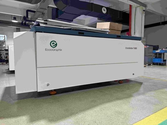 2400 dpi 28 platen/uur Handmatige thermische CTP-machine voor offsetprinten