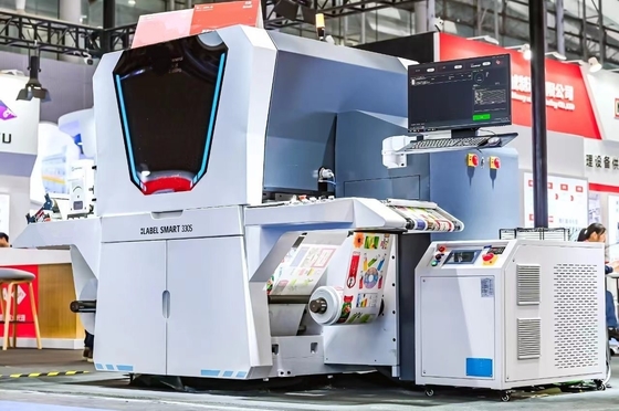 Digitale UV-inketiketprinter van één zijde