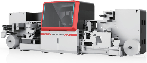 Een-klik productie Digitale inkjet-drukmachine Label modulair 330