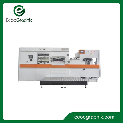 Automatische postpersapparatuur Flat bed die cutting machine met stripping