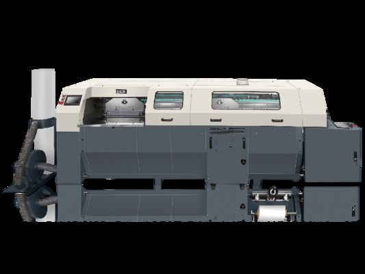 4-klemmen perfect bindmachine met een snelheid van 2300 exemplaren/uur en een bindformaat van 450x320mm