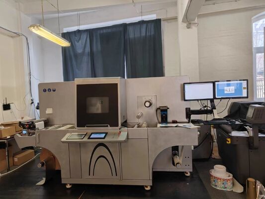 Digitale labelverfraaiingsmachine zonder plaatvereiste met 1440*360 dpi resolutie en 3 jaar garantie