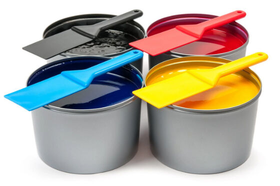 CMYK Vellenoffsetinkten voor krantendruk