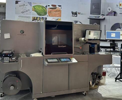 Van de PrinterWith van Inkjet van etiketversieringen het Digitale UV de Vernis en de Folie Stempelen