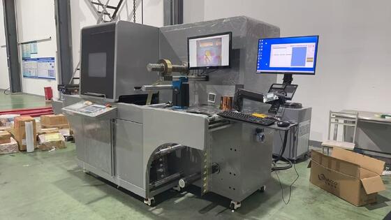 Druppel-op-aanvraag inkjet roll-to-roll label digitale inrichtingsmachine Ecoospark
