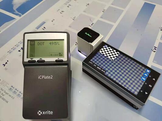 CTP Printplaat Densitometer met 720p HD LCD Touch Screen Android OS en Real-Time HD Micro Image Dots Analysis