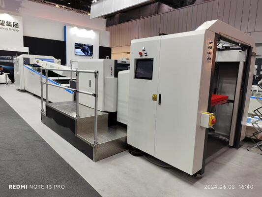 A0-kartonpapiervel UV-vlekverniscoating polijstmachine HIS1450