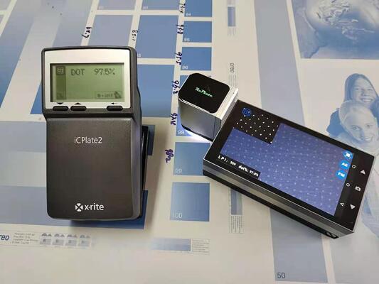 RePlate CTP Plate Densitometer met een HD 720p LCD touchscreen