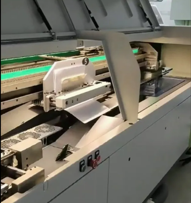 5 Klemmen EVA Glue Digital Book Perfect Binding Machine met 2000 cycli/u