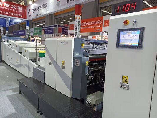 9500 sph A1 UV Spot Lacking Machine met maximale plaatgrootte 720x1060mm en dikte 80-500gsm