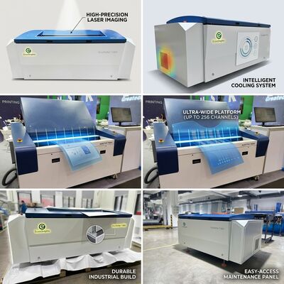Offsetdruk CTP-plaatmachine 2400dpi 28 PPH thermische plaatbelichter voor commerciële boekdruk