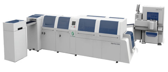 1600 Cycles/H verzenden Digitale Boek Bindende Machine met 4 Klemmen