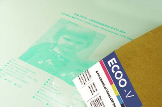 De Plaat Lage Chemische Milieuvriendelijk van de Drukplaat405nm Photopolymer Violette CTP Compensatie