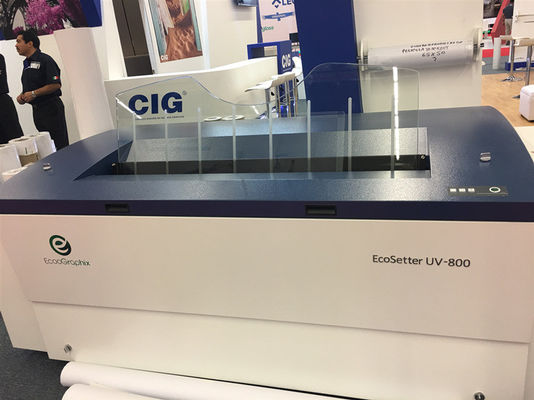 Thermische CTP CTCP Plaatmachine 16 - 55 PPH voor de Druk van de het Papierformaatcompensatie van A1 B1