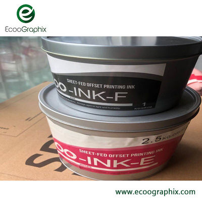 2.5KG de Drukinkt CMYK van Sheetfed van de pigmentcompensatie