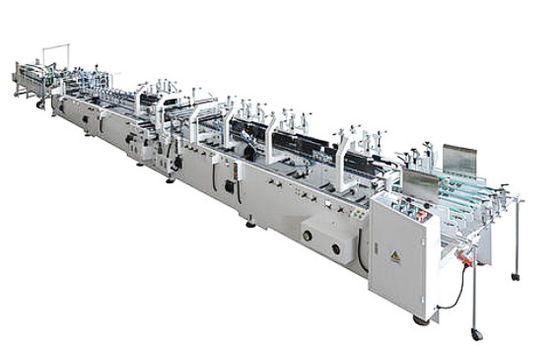 Koude Lijm 180m/Min Crash Lock Bottom Folder Gluer