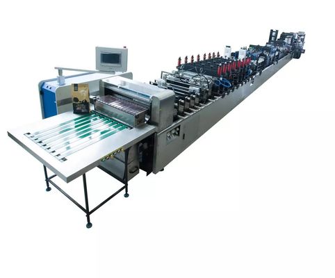 70pcs/Min Square Bottom Window Box die Machine herstellen