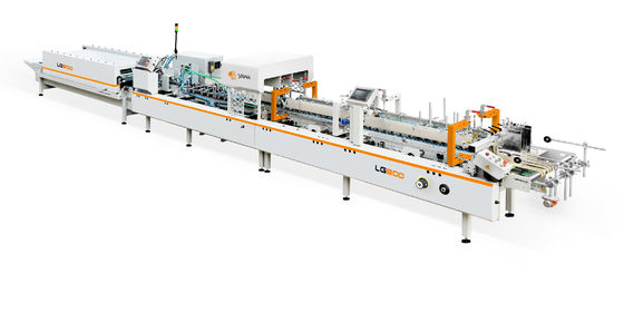 6 Coners Document Vakje Karton die Lijmend Machine 5000shipping en behandeling vouwen