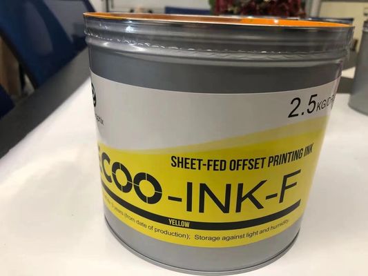 Van de Compensatiesheetfed van CMYK de snel Droge UVDrukinkten 2.5kgs/Tin