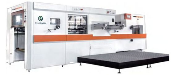 800x580mm Automatische Folie het Stempelen Matrijzensnijmachine met het Ontdoen van