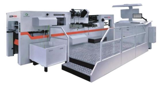 1060x760mm 7000SHIPPING EN BEHANDELINGSecoographix Automatische Hete Folie het Stempelen Matrijzensnijder