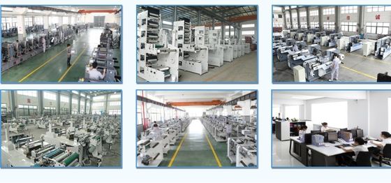 2 van de de Stickerfilm van het kleuren60m/min CNC Flexo Etiket de Drukmachine