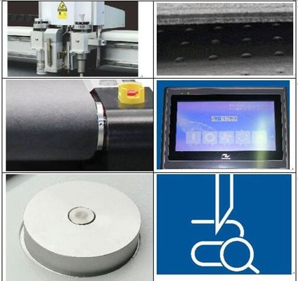 Golf Kartonnen Folie het Stempelen Matrijzensnijmachine 1200mm/s