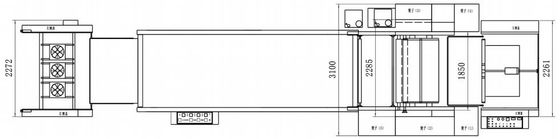 6200PCS/H de UVmachine die van de Vlekdeklaag 1090x1440mm verglaast