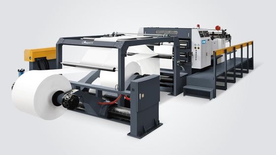 0.8Mpa 350M/die Min Cross Paper Cutting Machine 1500mm stapelen