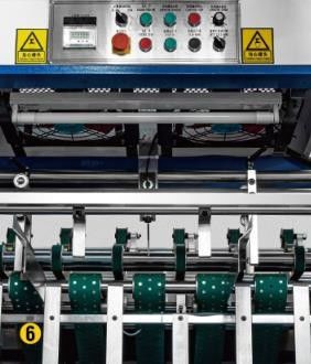 Automatische fluit lamineermachine voor golfkarton