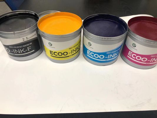 Hoog polijst Milieuvriendelijke de Drukinkt1kg/tin 11000rph UVDrukinkt niet van de Huidcompensatie