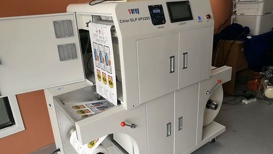 308mm Formaat de Machine van de het Digitale UV LEIDENE Etiketdruk van Flexo
