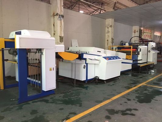 UV-laken op waterbasis, overkoepelingsmachine voor karton
