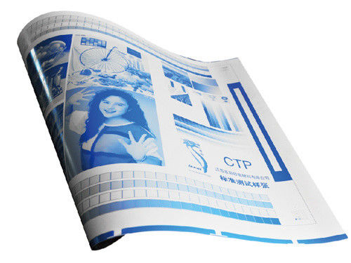 De Druk van de Webcompensatie Negatieve Violet Photopolymer Plate