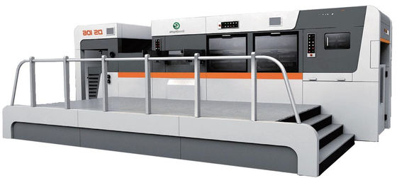 Het ontdoen van Blanking van Flatbed Matrijzensnijmachine voor Carboard-het In reliëf maken