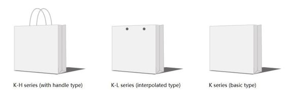 Vierkante Bodem40pcs/h 450GSM Document Zak die Machine 9KW maken