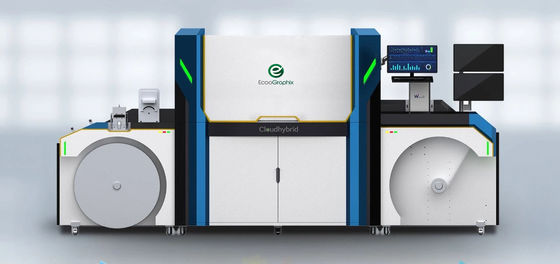 Machine van de het Etiketdruk van Ponsband de Zelfklevende Flexo 10m/Min