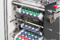 6m/Minute de digitale Snijmachine van de Etiketmatrijs voor Document Verpakkingsmaterialen