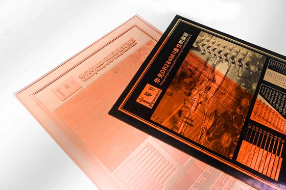 Digitaal Flexibel Photopolymer-Plaatpakket die Flexographic Plaat drukken