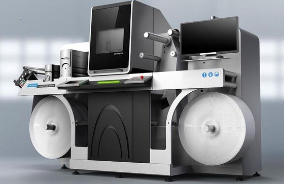 De digitale Digitale Printer van Verhogingsinkjet met het UVvernis en Folie Stempelen